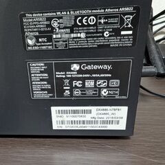 Gateway デスクトップPC HDMI接続4点セットの画像