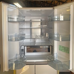 商談中　6ドアノンフロン冷凍冷蔵庫　HITACHI 日立　520L R-HW52K 2020年製　動作確認済みの画像