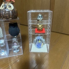 フクロウ置物23点セットの画像
