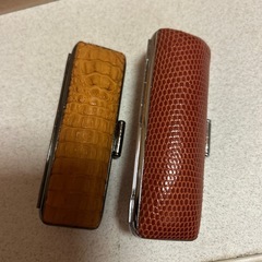 印鑑ケース2本セットの画像