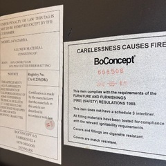 BoConceptダイニングチェア4脚/訳ありの画像