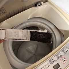 一人暮らし　小型洗濯機の画像