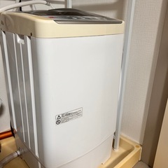 一人暮らし　小型洗濯機の画像