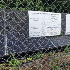 看板へのシール貼り(1枚のみ)の画像