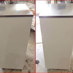 【￥4400-】ダストボックス付きキッチンカウンター ステンレス天板の画像