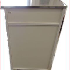 【￥4400-】ダストボックス付きキッチンカウンター ステンレス天板の画像