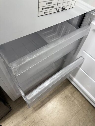 J3001 【リユースのサカイ柏店】　Haier　ハイアール　2ドア冷蔵庫　OBBR-121A　右開きタイプ　2024年製　クリーニン