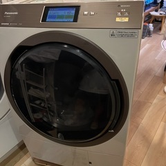 美品　右開き　パナソニック NA-VX9800R-W 2018年購入　ドラム式洗濯乾燥機　分解清掃済み の画像