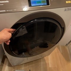美品　右開き　パナソニック NA-VX9800R-W 2018年購入　ドラム式洗濯乾燥機　分解清掃済み の画像