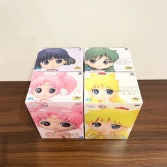 新品未使用 Qposket セーラームーン フィギュア 4点セットの画像