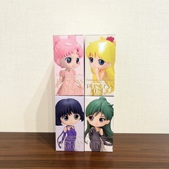 新品未使用 Qposket セーラームーン フィギュア 4点セットの画像
