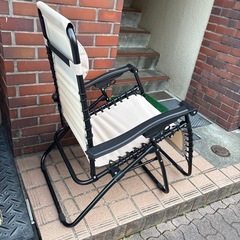 Pasinaz アウトドアチェア 折りたたみリクライニングチェア　無段階 枕付きの画像