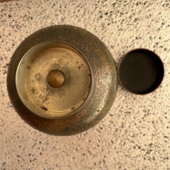 【島倉堂 】魚國　鎚起銅器 茶壺 茶道具 茶器の画像