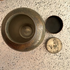 【島倉堂 】魚國　鎚起銅器 茶壺 茶道具 茶器の画像