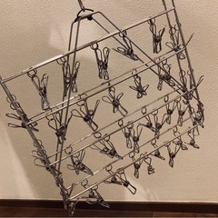 ■ステンレス 洗濯物干し 52ピンチの画像
