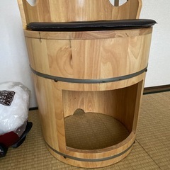 よもぎ蒸し椅子の画像