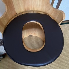 よもぎ蒸し椅子の画像