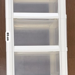 収納ケース　3段　小型の画像