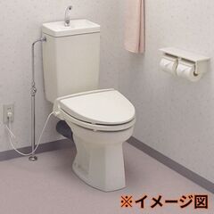 Y6 倉庫保管品 TOTO 洋式便器 + タンク 防露式手洗付密結形ロータンク CS430 SS431BABL#SC1 トイレ 40919K01の画像