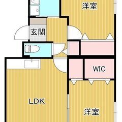 🐸Moka・DX302号室🐸✨仲介手数料0円！✨敷金・礼金なし（0円・ゼロ）物件✨お家賃1ヶ月分無料！🏠掛川市のお部屋★間取り2LDK（洋室7.8帖、洋室6.3帖、LDK11帖）★お家賃70,000円🍀角部屋✨  - 掛川市