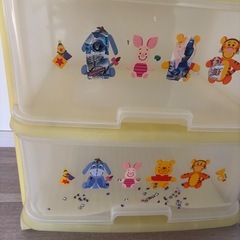 プーさん引き出し収納の画像