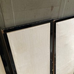 【無料】 4枚セット 天袋 襖 扉 鴨居上 漆塗り 和紙 日本建築 の画像