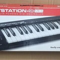 [直接引取限定]MIDIコントローラー M-AUDIO KEYSTATION49 MK3 27の画像