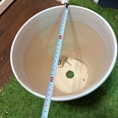 【陶器植木鉢】8号②の画像