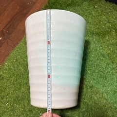 【陶器植木鉢】8号③の画像