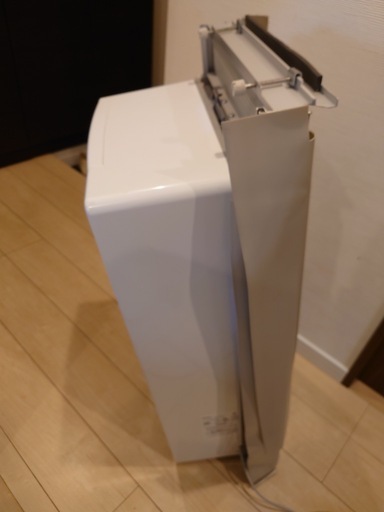 【墨田区取りに来られる方】ハイアール Haier ウインドエアコン 窓用エアコン 冷房専用 除湿 JA-16T 2019年 リモコン/