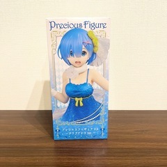 新品未使用 リゼロ プレシャスフィギュア レム クリアドレスＶｅｒ．の画像