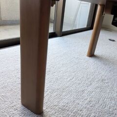 こたつ 天板リバーシブル  こたつ布団付きの画像