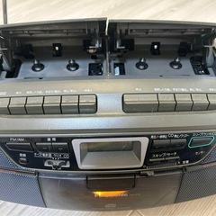 Panasonic RX-DT35 ダブルラジカセ、CDプレーヤーの画像