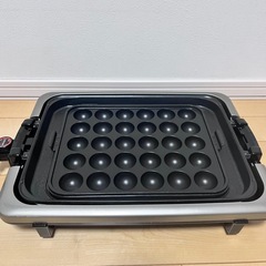 ホットプレート　たこ焼きプレートの画像