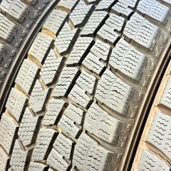 155/65R14 75Q 交換工賃込み　ダンロップ　スタッドレスタイヤ　4本　軽自動車用の画像