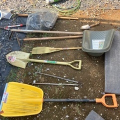 庭道具いろいろの画像