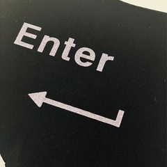 お取引中)【無料・さしあげます】ビッグエンターキーの画像