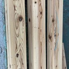 [Ｂ品]柱4本　105ミリ角の画像