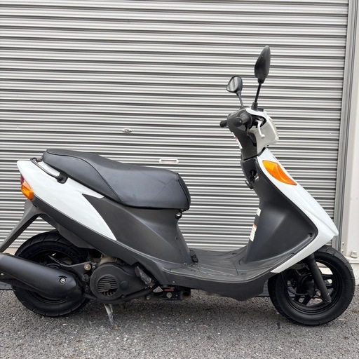 4244.ハイパワーK6モデル　アドレスv125 規制前　シート、ミラー新品　千葉県柏市　即日配送、自走引き取りも可能