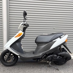 4244.ハイパワーK6モデル　アドレスv125 規制前　シート、ミラー新品　千葉県柏市　即日配送、自走引き取りも可能の画像
