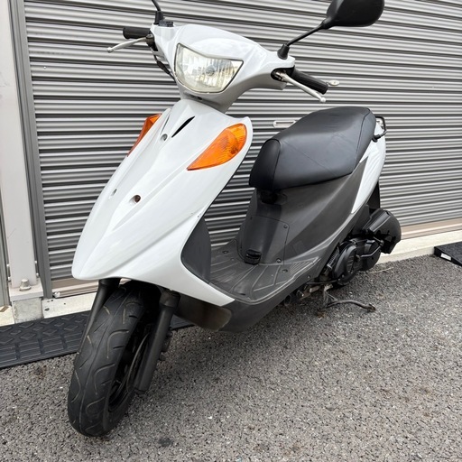 4244.ハイパワーK6モデル　アドレスv125 規制前　シート、ミラー新品　千葉県柏市　即日配送、自走引き取りも可能