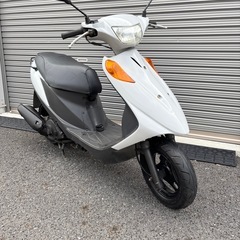 4244.ハイパワーK6モデル　アドレスv125 規制前　シート、ミラー新品　千葉県柏市　即日配送、自走引き取りも可能の画像