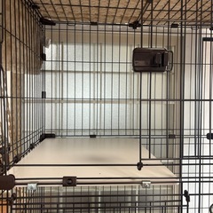猫用のケージ3段、トイレも付けますの画像
