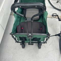 キャリーワゴン　ジュニアシート✖️2  
3点セットの画像