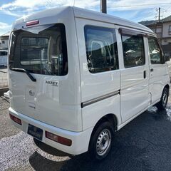 【総額コミコミ】広島発プライムゲート即日納車OK！ H29年ハイゼットカーゴ　車検令和9年9月16日　法人2オーナー　社外ナビ　ETC　ハイルーフ　内装美車　KF型エンジン　タイミングチェーン軽バン　格安の画像