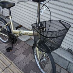 Canoro[カノーロ]20吋 折り畳み自転車 変速なしの画像