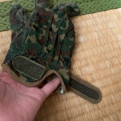 迷彩グローブ 右手のみ サバゲー の画像