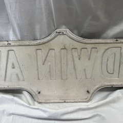 ⭐︎ドリーム2号館⭐︎ヴィンテージ EDWIN AV  ブリキ看板の画像