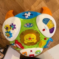 ライオンデザインおもちゃテーブルの画像