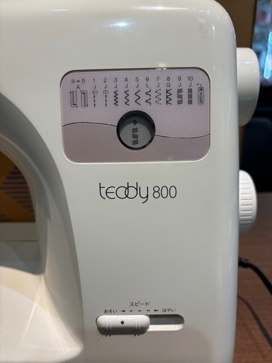 超美品 ブラザー 電子ミシン teddy800 テディ800
